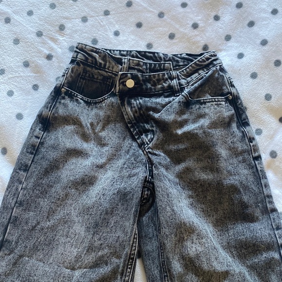 washed out wide leg jeans - Picture 5 of 11